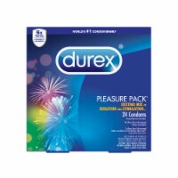 Durex Pleasure Pack Assorted Premium Lubricated Latex Condoms