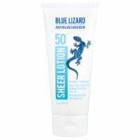 Blue Lizard Australian Sunscreen Body Sheer Lotion Mineral Sunscreen SPF 50+ - 3 fl oz Perspective: Main