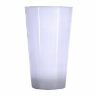 Blinkee LUAGGW16 16 oz Light Up Acrylic Glow Glasses, White