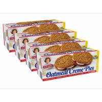 Oatmeal Creme Pies, Big Packs, 4 Boxes, 48 Individually Wrapped Sandwich Cookies