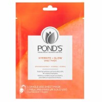 Pond's Hydrate & Glow Papaya Extract Sheet Mask Perspective: Main