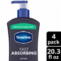 Vaseline Men Fast Absorbing 3-in-1 Face Hands & Body Lotion for Men Perspective: Main