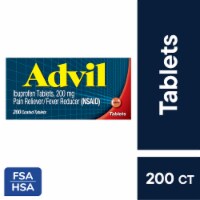 Advil Pain Reliever and Fever Reducer Ibuprofen