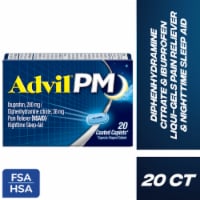 Advil PM Pain Reliever and Nighttime Sleep Aid Ibuprofen