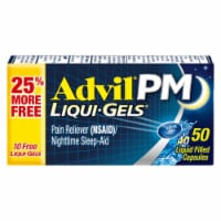 Advil PM Pain Reliever/Nighttime Sleep Aid Liquid-Gels Perspective: Main