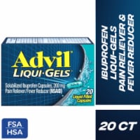 Advil Liqui-Gels Pain Reliever and Fever Reducer Ibuprofen