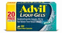 Advil® Liqui-Gels Pain Reliever and Fever Reducer Capsules 200mg Perspective: Main