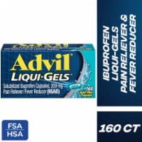 Advil Liqui-Gels Pain Reliever and Fever Reducer Ibuprofen
