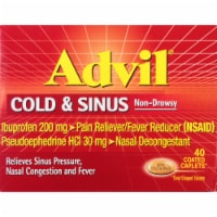 Advil Cold & Sinus Coated Caplets Perspective: Main