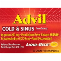 Advil Cold & Sinus Liquid Filled Capsules