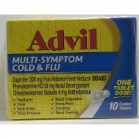 Advil Multi Symptom Cold and Flu Medicine Ibuprofen