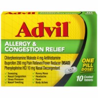 Advil Allergy and Congestion Relief Allergy Relief Medicine