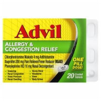 Advil Allergy and Congestion Relief Chlorpheniramine Maleate Medicine Perspective: Main