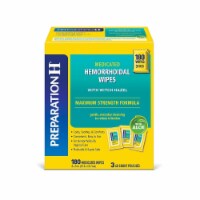 Preparation H Medicated Wipes Pouch, Maximum Strength+Witch Hazel/Aloe (180 ct.)