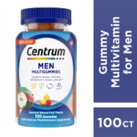 Centrum Multivitamin and Multimineral for Men with Selenium Antioxidants Fruit Flavor Gummies Perspective: Main
