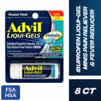 Advil Liqui-Gels Pain Reliever and Fever Reducer Ibuprofen Pain Relief minis