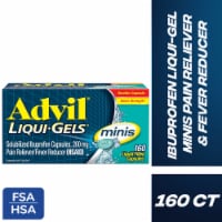 Advil Liqui-Gels Minis Pain Reliever and Fever Reducer Ibuprofen