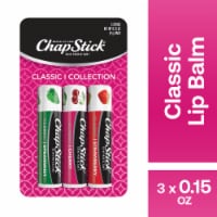 Chapstick Classic Lip Balm, Classic Collection, 3 Ct, 0.15 oz