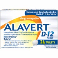 Alavert D-12 Hour Allergy & Sinus Relief Tablets Perspective: Main