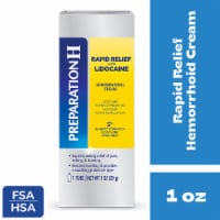 Preparation H Rapid Relief Hemorrhoid Cream with Lidocaine Perspective: Main