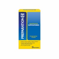 Preparation H Hemorrhoidal Suppositories 24 Count