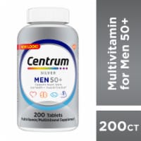 Centrum Silver Multivitamin Men Fifty Plus Multimineral Supplement