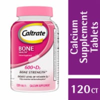 Caltrate 600+D3 Calcium and Vitamin D Supplement Tablets Perspective: Main