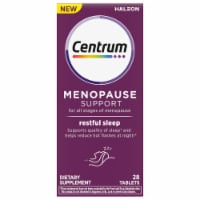 Centrum Menopause Support Restful Sleep Dietary Supplement Tablets Perspective: Main