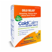 Boiron® ColdCalm® Cold Relief Homeopathic Meltaway Tablets Perspective: Main