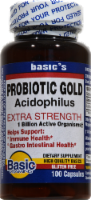 Basic Extra Strength Probiotic Gold Acidophilus Capsules Perspective: Main