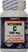Basic Vitamin C Tablets 500mg Perspective: Main