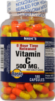 Basic's 8 Hour Time Released Vitamin C 500mg Perspective: Main