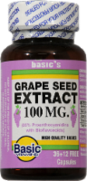 Basic Grape Seed Extract Capsules 100mg Perspective: Main