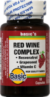 Basic Red Wine Complex Capsules Perspective: Main