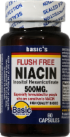 Basic Flush Free Niacin Capsules 500mg Perspective: Main
