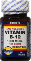 Basic Time Released Vitamin B-12 Tablets 1000mcg Perspective: Main