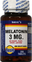 Basic Melatonin Tablets 3mg Perspective: Main