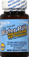 Basic Extra Strength Water Pills with Potassium Tablets Perspective: Main
