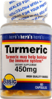 Basic Turmeric Capsules 450mg Perspective: Main