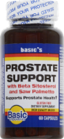 Basic Prostate Support with Beta Sitosterol and Saw Palmetto Capsules Perspective: Main