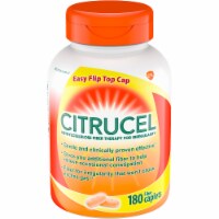 Citrucel Methylcellulose Fiber for Occasional Constipation Relief Orange Flavor Caplets
