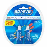 Abreva® Cold Sore Treatment Twin Pack