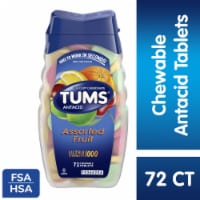 TUMS Ultra Strength Assorted Fruit Chewable Antacid Tablets