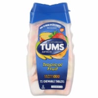 TUMS® Ultra Strength 1000 Tropical Fruit Antacid Chewable Tablets