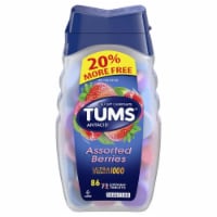 Tums® Ultra Strength Assorted Berry Antacid Chewable Tablets Perspective: Main