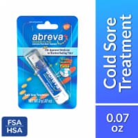 Abreva Docosanol Cold Sore Treatment Fever Blister and Cold Sore Cream