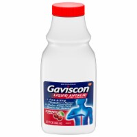 Gaviscon Extra Strength Cherry Antacid Fast-Acting Heartburn Relief Liquid
