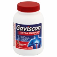Gaviscon® Extra Strength Cherry Chewable Tablets