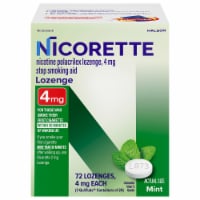 Nicorette® Mint Nicotine Lozenges Perspective: Main