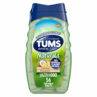 Tums Naturals Coconut Pineapple Antacid Tablets 1000mg